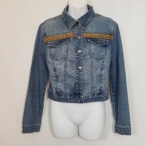 Forever 21 Denim cropped jacket